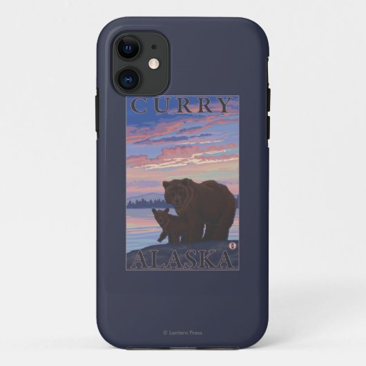 Coques Case-Mate iPhone Ours et CUB - cari, Alaska (Dos)
