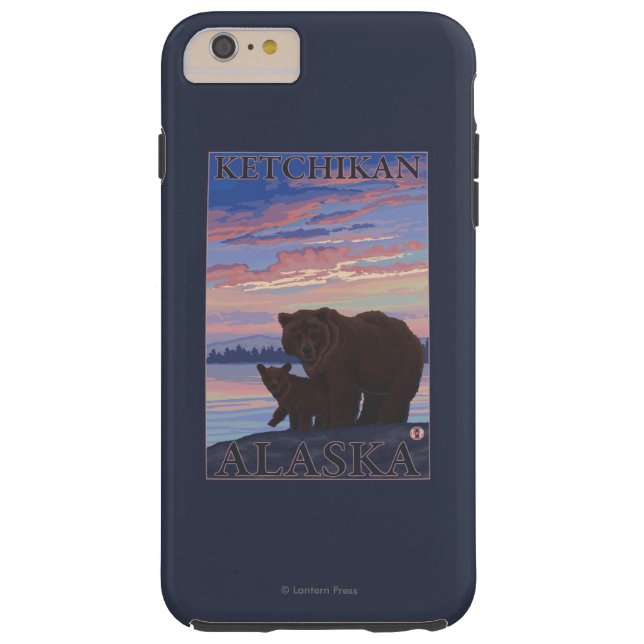 Coques Case-Mate iPhone Ours et CUB - Ketchikan, Alaska (Dos)
