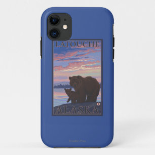 Coques Pour iPhone Ours et cub - Latouche, Alaska
