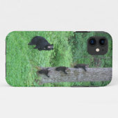 Coques Case-Mate iPhone Ours et trois petits (Dos (Horizontal))