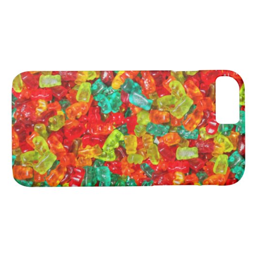 Coques Case-Mate iPhone Ours gommeux (Dos (Horizontal))