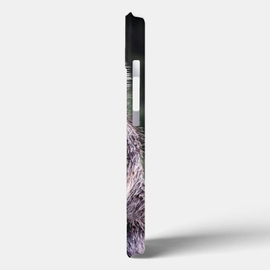 Coques Case-Mate iPhone Ours gris debout (Verso / Gauche)