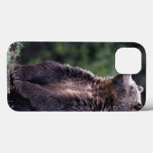 Coques Case-Mate iPhone Ours gris debout (Verso (horizontal))