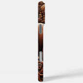 Coques Case-Mate iPhone Ours inspiré du cuir dans la nature (Verso / Droite)