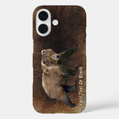 Coques Case-Mate iPhone Ours Kodiac sur fourrure de caribou (Verso)