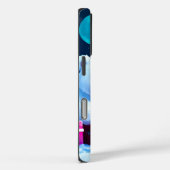 Coques Case-Mate iPhone Ours neige Noël Joie Aquarelle (Verso / Droite)