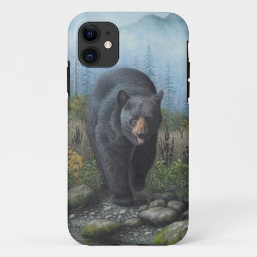 Coques Case-Mate iPhone Ours noir (Dos)