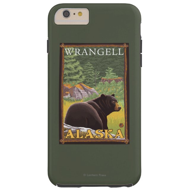 Coques Case-Mate iPhone Ours noir dans la forêt - Wrangell, Alaska (Dos)
