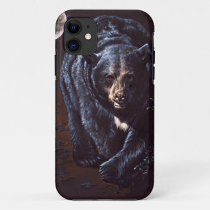 Etui iPhone Case-Mate Ours noir de clair de lune