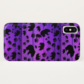 Coques Case-Mate iPhone Ours Noir - Patrouilles Ours Noir (Dos (Horizontal))