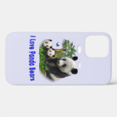 Coques Case-Mate iPhone Ours Panda (Verso (horizontal))