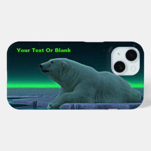 Coque Pour iPhone 15 Ours polaire à bord de glace