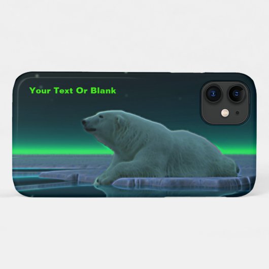 Coques Case-Mate iPhone Ours polaire à bord de glace (Dos (Horizontal))