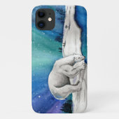 Coques Case-Mate iPhone Ours polaire auroral (Dos)