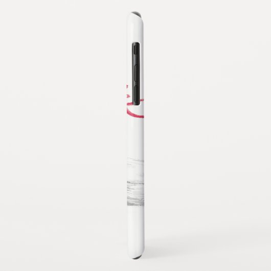 Coques Case-Mate iPhone Ours polaire en caricature mignonne avec cadeaux d (Dos/Gauche)