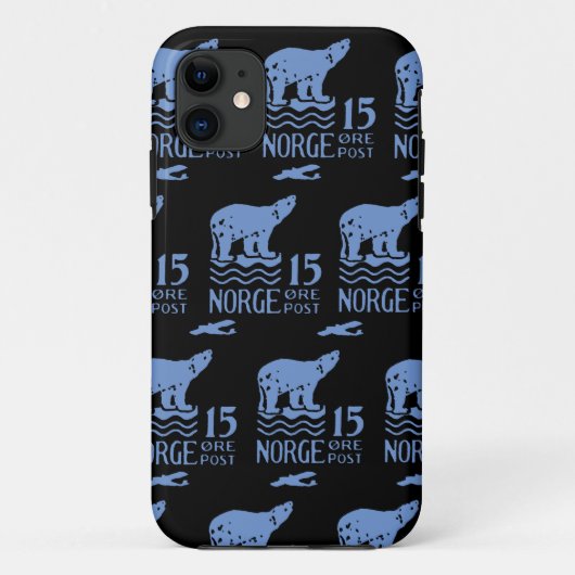 Coques Case-Mate iPhone Ours polaire norvégien 1925 (Dos)