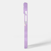 Coques Case-Mate iPhone Ourson Mignon Pastel Violet Esthétique (Verso / Gauche)