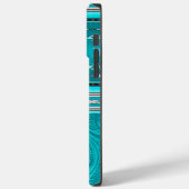 Coques Case-Mate iPhone Outil en cuir Turquoise Tribal Navajo (Verso / Gauche)