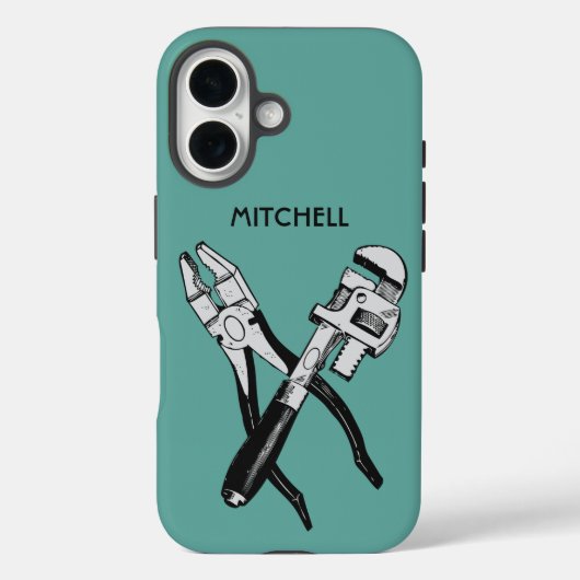 Coques Case-Mate iPhone OUTILS DE Nom Personnalisé (Verso)