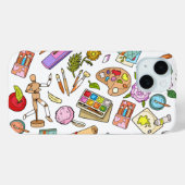 Coques Case-Mate iPhone Outils de peinture Impressions (Verso (horizontal))