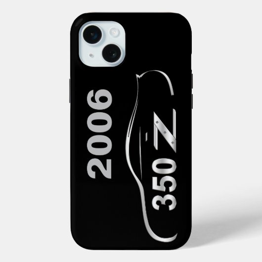 Coques Case-Mate iPhone Outline de voiture 350Z 2006 (Verso)