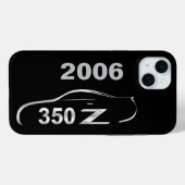 Coques Case-Mate iPhone Outline de voiture 350Z 2006 (Verso (horizontal))