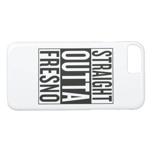 Coques Case-Mate iPhone outta droit Fresno (Dos (Horizontal))