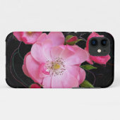 Coques Case-Mate iPhone ouverture de minuscule rosebud (Dos (Horizontal))