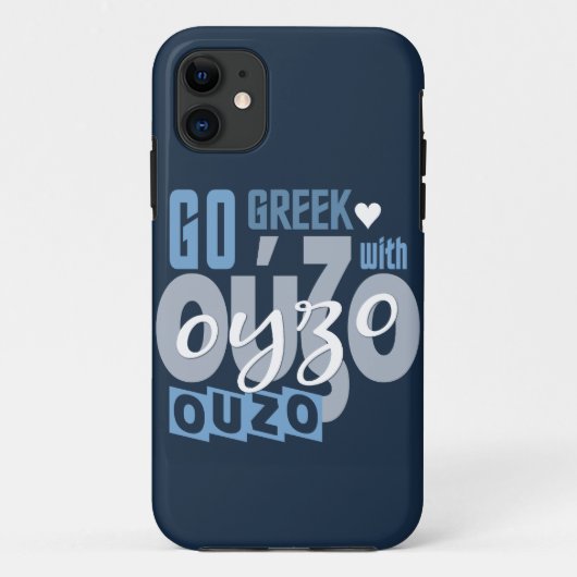 Coques Case-Mate iPhone OUZO iPhone 5 coque-mate, personnalisable (Dos)