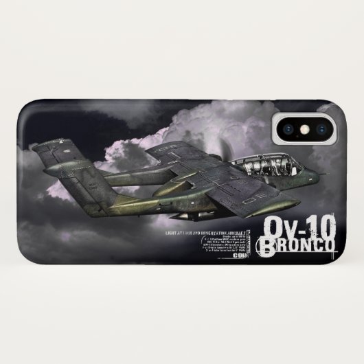 Coques Case-Mate iPhone OV-10 Bronco (Dos (Horizontal))