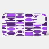 Coques Case-Mate iPhone Ovales Art déco (Verso (horizontal))