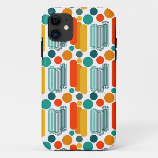 Coques Case-Mate iPhone Ovales et cercles (Dos)