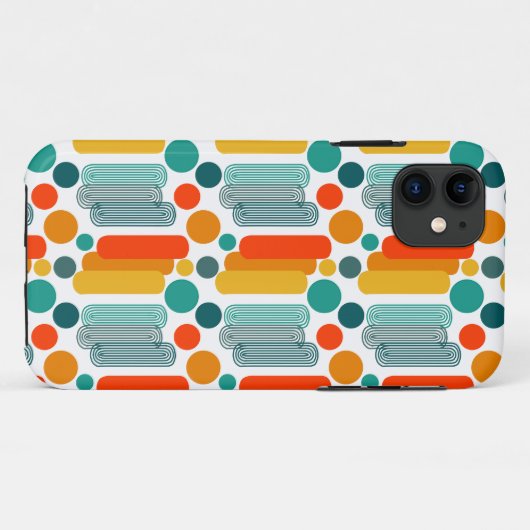 Coques Case-Mate iPhone Ovales et cercles (Dos (Horizontal))