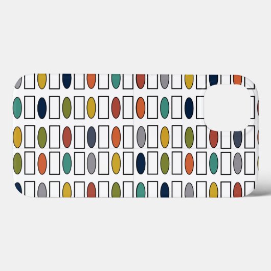 Coques Case-Mate iPhone Ovales et rectangles (Verso (horizontal))