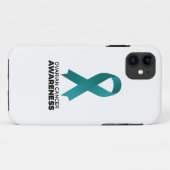 Coques Case-Mate iPhone Ovarian Cancer Awareness (Dos (Horizontal))