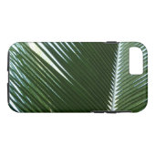 Coques Case-Mate iPhone Overlapping Palm Fronds Tropical Green Abstract (Dos (Horizontal))