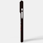 Coques Case-Mate iPhone OVNIs néon planent au-dessus de la zone 51 (Verso / Gauche)