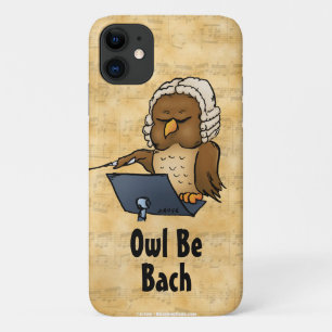 Case-Mate iPhone Case Owl Be Bach Funny Musique Classique
