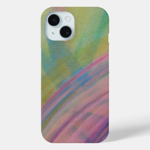 Coque Pour iPhone 15 P9 Art Abstrait Coloré Unique