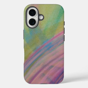 Coques iPhone 16 P9 Couleur Unique Art Abstrait