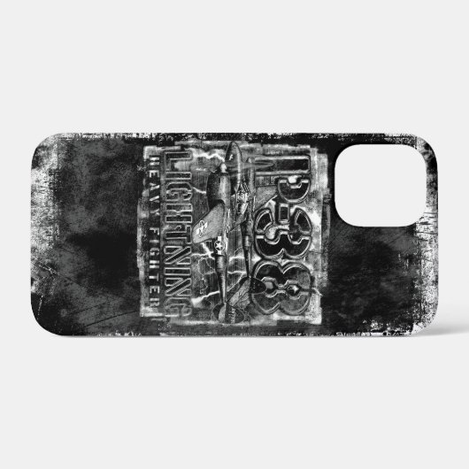 Coques Case-Mate iPhone P-38 Éclair (Verso (horizontal))