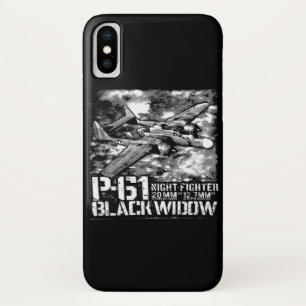 Case-Mate iPhone Case P-61 Black Widow