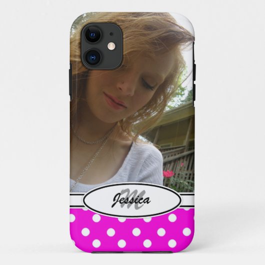 Coques Case-Mate iPhone P ET W : Monogramme : Image : cas de l'iPhone 5 (Dos)