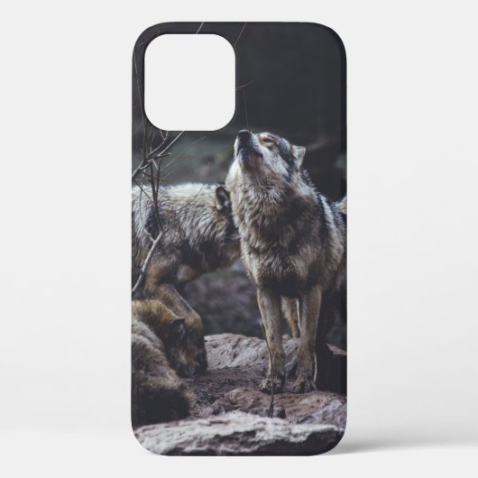 COQUES Case-Mate iPhone PACK DE LOUPS EN FORMATION ROCK (Verso)