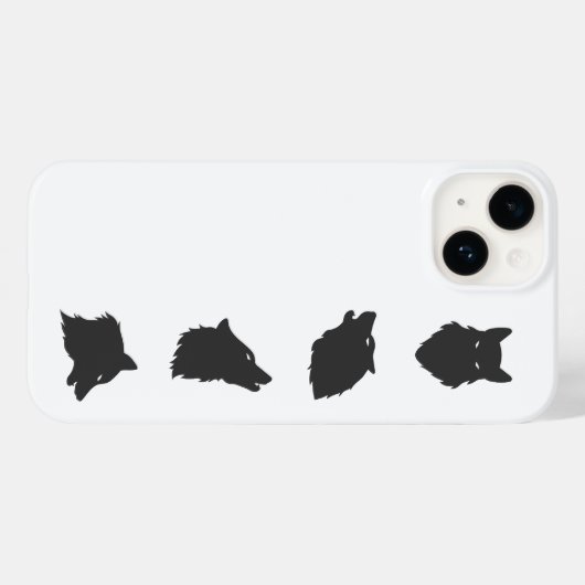 Coques Case-Mate iPhone Pack Wolf (Verso (horizontal))