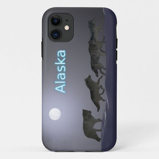 Coques Case-Mate iPhone Pack Wolf - Alaska (Dos)