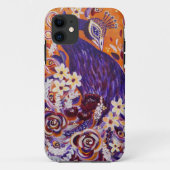 Coques Case-Mate iPhone Pacock Floral (Dos)
