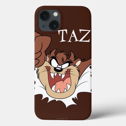 Coques Case-Mate iPhone Page de gravure de TAZ™ (Verso)