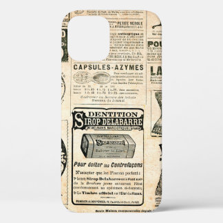 Case-Mate iPhone Case Page de journal avec publicité - Vintage engrave