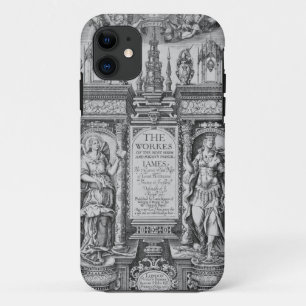 Etui iPhone Case-Mate Page titre "des travaux de James I", gravés par